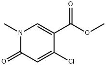 3-Pyridinecarboxylic acid, 4-chloro-1,6-dihydro-1-methyl-6-oxo-, methyl ester