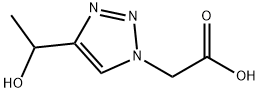 2-[4-(1-羟乙基)-1H-1,2,3-三唑-1-基]乙酸