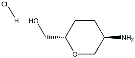 ((2S,5R)-5-aminotetrahydro-2H-pyran-2-yl)methanol hydrochloride