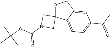 TERT-BUTYL 5-ACETYL-3H-SPIRO[AZETIDINE-3,1-[2]BENZOFURAN]-1-CARBOXYLATE