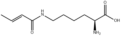 L-Lysine, N6-[(2E)-1-oxo-2-buten-1-yl]-