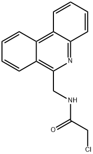 Acetamide, 2-chloro-N-(6-phenanthridinylmethyl)-