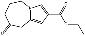 5H-Pyrrolo[1,2-a]azepine-2-carboxylic acid, 6,7,8,9-tetrahydro-8-oxo-, ethyl ester
