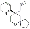 6-Oxaspiro[4.5]decane-9-acetonitrile, 9-(2-pyridinyl)-, (9R)-