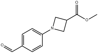 methyl 1-(4-formylphenyl)azetidine-3-carboxylate