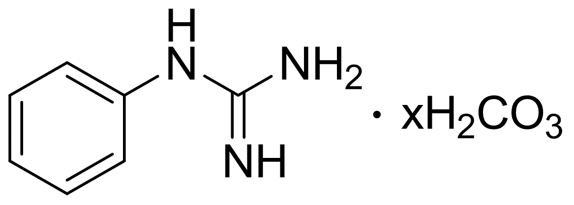 Phenylguanidine carbote salt