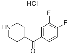 (3,4-二氟苯基)-哌啶-4-甲酮盐酸盐