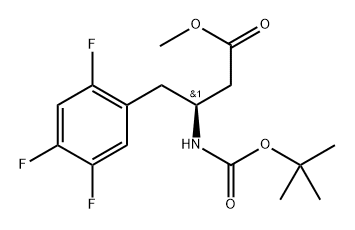 (S)-Methyl 3-(Boc-amino)-4-(2,4,5-trifluorophenyl)butanoate