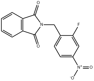 2-(2-fluoro-4-nitrobenzyl)isoindoline-1,3-dione