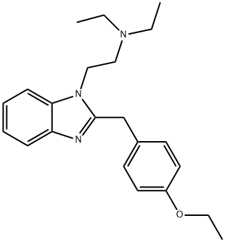 1H-Benzimidazole-1-ethanamine, 2-[(4-ethoxyphenyl)methyl]-N,N-diethyl-