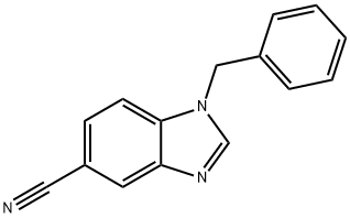 1-Benzyl-1,3-benzodiazole-5-carbonitrile