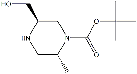 (2R,5R)-5-hydroxymethyl-2-methyl-piperazine-1-carboxylic acid tert-butyl ester