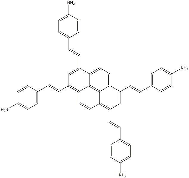 1,3,6,8-tetrakis(4-aminophenyl)ethynylpyrene