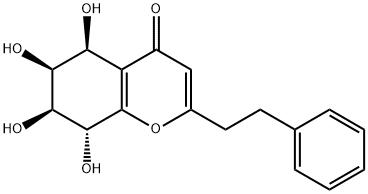4H-1-Benzopyran-4-one, 5,6,7,8-tetrahydro-5,6,7,8-tetrahydroxy-2-(2-phenylethyl)-, (5S,6S,7S,8R)-