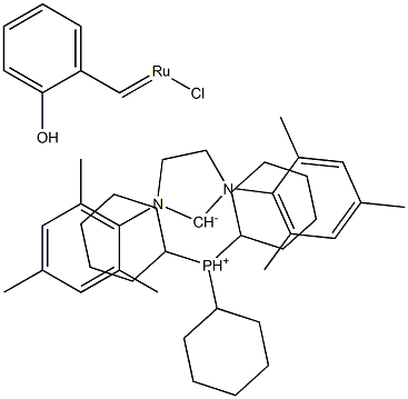 1,3-双(2,4,6-三甲基苯基咪唑啉-2-亚基)](三环己基膦)-(2-氧代苯亚基)氯化钌