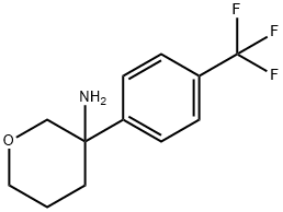 2H-Pyran-3-amine, tetrahydro-3-[4-(trifluoromethyl)phenyl]-