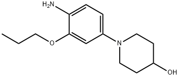 1-(4-amino-3-propoxyphenyl)piperidin-4-ol