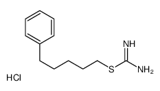 5-phenylpentyl carbamimidothioate,hydrochloride