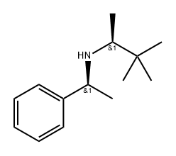 (S)-3,3-Dimethyl-N-((S)-1-phenylethyl)butan-2-am ine