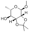甲基 2,3-O-异亚丙基-ALPHA-L-吡喃鼠李糖苷
