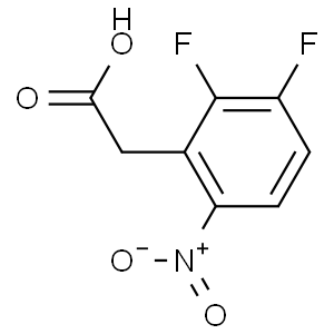 2,3-Difluoro-6-nitrophenylacetic Acid