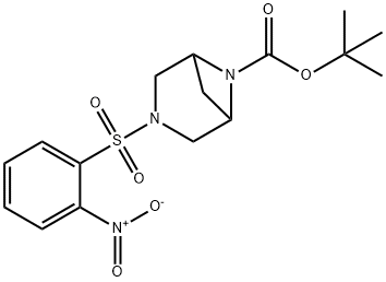 3,6-Diazabicyclo[3.1.1]heptane-6-carboxylic acid, 3-[(2-nitrophenyl)sulfonyl]-, 1,1-dimethylethyl ester