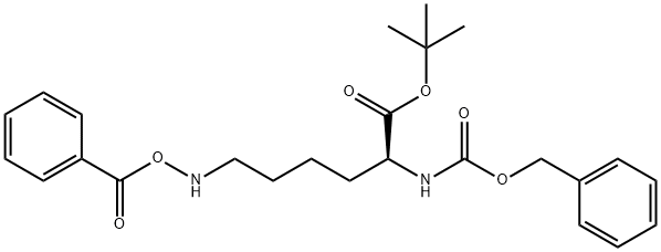 L-Lysine, N6-(benzoyloxy)-N2-[(phenylmethoxy)carbonyl]-, 1,1-dimethylethyl ester