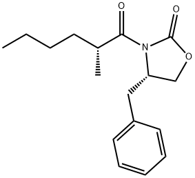 (4S)-4-benzyl-3-[(2R)-2-methylhexanoyl]-1,3-oxazolidin-2-one