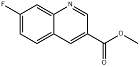 3-Quinolinecarboxylic acid, 7-fluoro-, methyl ester