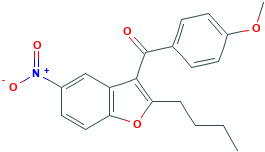 2-butyl-3-[(4-Methoxyphenyl)carbonyl]-5-nitro-1-benzofuran