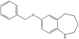 7-(benzyloxy)-2,3,4,5-tetrahydro-1H-benzo[b]azepine