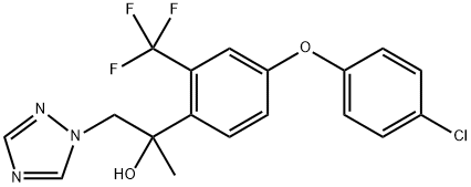 1H-1,2,4-Triazole-1-ethanol, α-[4-(4-chlorophenoxy)-2-(trifluoromethyl)phenyl]-α-methyl-