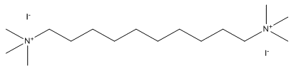 N,N,N,N',N',N'-六甲基-二碘化-1,10-癸二铵
