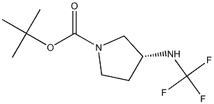 (R)-tert-butyl 3-((trifluoromethyl)amino)pyrrolidine-1-carboxylate