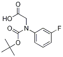 2-[(叔丁氧羰基)氨基]-2-(3-氟苯基)乙酸