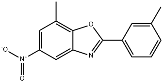7-Methyl-2-(3-methylphenyl)-5-nitro-1,3-benzoxazole
