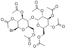 (2R,3R,4S,5R,6R)-2-(Acetoxymethyl)-6-(((2R,3R,4S,5R,6R)-4,5-diacetoxy-2-(acetoxymethyl)-6-bromotetrahydro-2H-pyran-3-yl)oxy)tetrahydro-2H-pyran-3,4,5-triyl triacetate