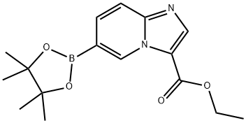 6-(4,4,5,5-四甲基-1,3,2-二噁硼烷-2-基)咪唑并[1,2-A]吡啶-3-羧酸乙酯