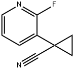 1-(2-Fluoropyridin-3-yl)cyclopropane-1-carbonitrile