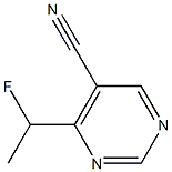 4-(1-Fluoroethyl)pyrimidine-5-carbonitrile