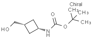 顺-3-(Boc-氨基)环丁基甲醇