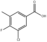 3-Chloro-4-fluoro-5-mthylbnzoic acid