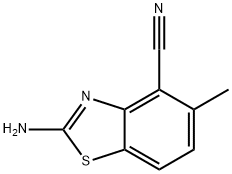 2-amino-5-methyl-1,3-benzothiazole-4-carbonitrile