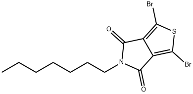 1,3-dibromo-5-(n-heptyl)-4H-thieno[3,4-c]pyrrole-4,6(5H)-dione