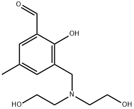 3-((bis(2-hydroxyethyl)-amino)methyl)-2-hydroxy-5-methylbenzaldehyde