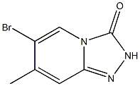 6-溴-7-甲基-2h,3h-[1,2,4]三唑并[4,3-a]吡啶-3-酮