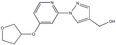 (1-(4-((Tetrahydrofuran-3-yl)oxy)pyridin-2-yl)-1H-pyrazol-4-yl)Methanol