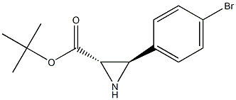 trans-tert-Butyl 3-(4-bromophenyl)aziridine-2-carboxylate