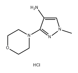 1-methyl-3-morpholin-4-yl-1H-pyrazol-4-amine