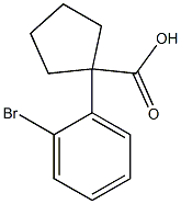 1-(2-bromophenyl)cyclopentane-1-carboxylic acid